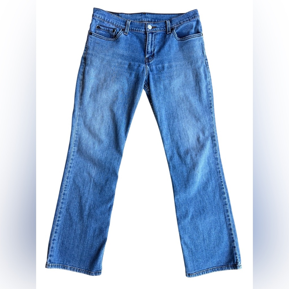 Vintage LEVI’S 2004 Junior Sz 9 Jeans Made in Hong Kong 9” Rise Stretch Bootcut‎